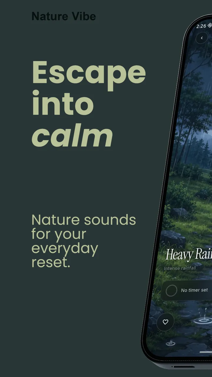 Escape into calm: Heavy Rain playing full screen.